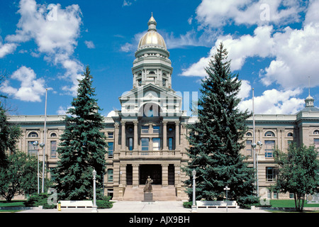 1054 Elk264 Cheyenne Wyoming Wyoming State Capitol 1887 Banque D'Images