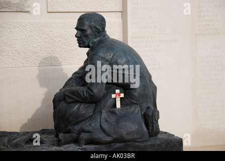 National Memorial Arboretum statue poppies Banque D'Images