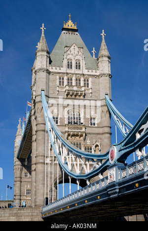 Tower Bridge Londres Banque D'Images
