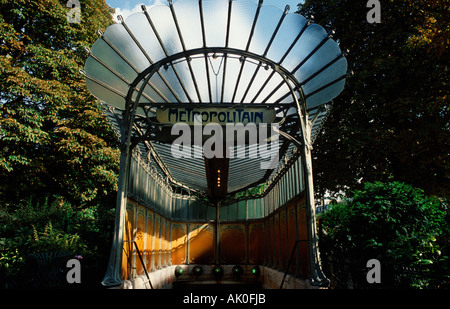 Métro / Paris / U-Bahn Banque D'Images