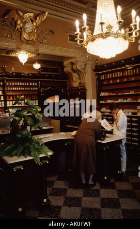 Pharmacie / Prague Banque D'Images