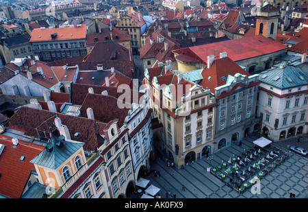 Place de la vieille ville / Prag / anneau Altstaedter Banque D'Images