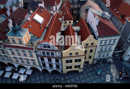 Place de la vieille ville / Prag / anneau Altstaedter Banque D'Images