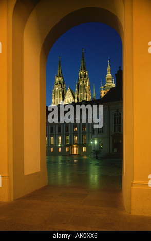 Le château de Prague / Hradschin Banque D'Images