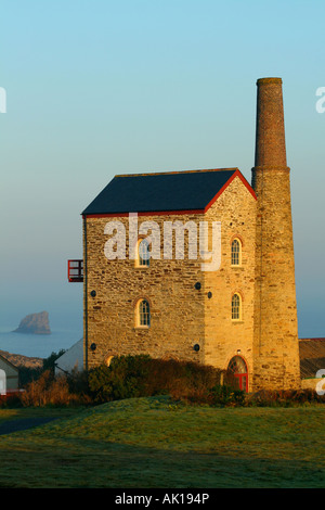 Maison à moteur converti St Agnes Banque D'Images