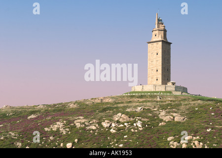 Torre de Hercules, La Coruña (A Coruña, Galice, Espagne) Banque D'Images