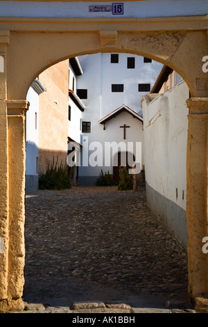 Convento de Santa Isabel la Real Espagne Granada Albayzin Banque D'Images