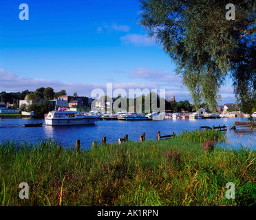 Rivière Shannon, Carrick on Shannon, Co Roscommon, Irlande Banque D'Images