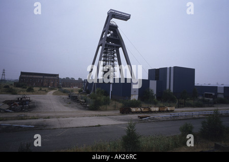 La mine de Thorne sur Hatfield Moor Yorkshire maintenant fermé Banque D'Images