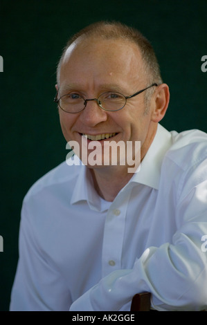 L'auteur écossais James Robertson à l'Edinburgh International Book Festival 2006 Banque D'Images