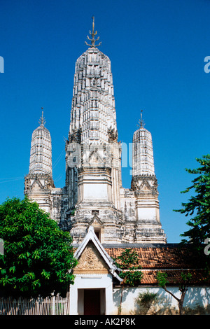 Temple Wat Mahatat, Phetchaburi Banque D'Images