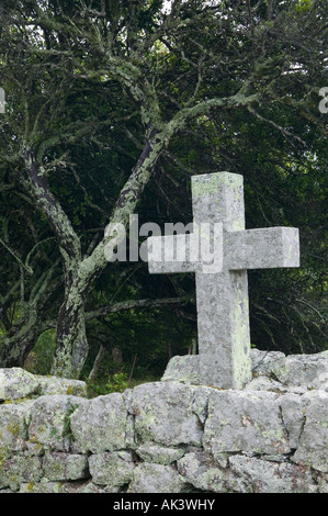 Le cimetière au Fort de Santa Teresa, Parque y Fortaleza de Santa Teresa Banque D'Images