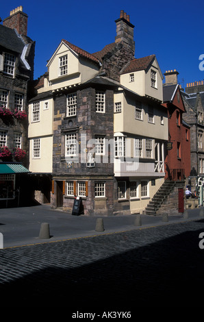 John Knox house Royal Mile Edinburgh Scotland UK Banque D'Images