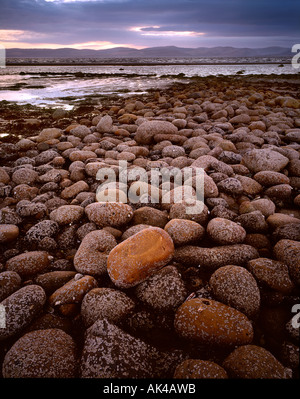 Twilight à Blackwaterfoot Ile d'Arran en Écosse Banque D'Images