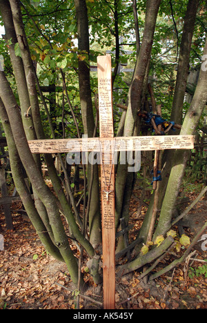 Le Mont de Grabarka, le plus important sanctuaire orthodoxe en Pologne Banque D'Images