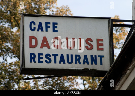 Cafe Daquise South Kensington London England Banque D'Images