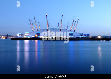 L'O2 arena Millennium Dome, Londres, Royaume-Uni Banque D'Images