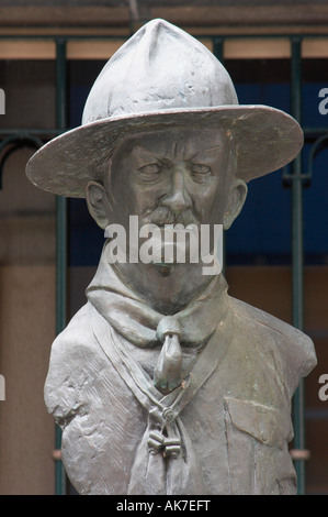 Statue de Lord Robert Baden Powell Banque D'Images