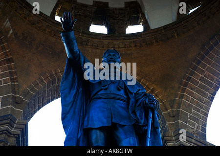 Kaiser-Wilhelm-Denkmal / Porta Westfalica Banque D'Images