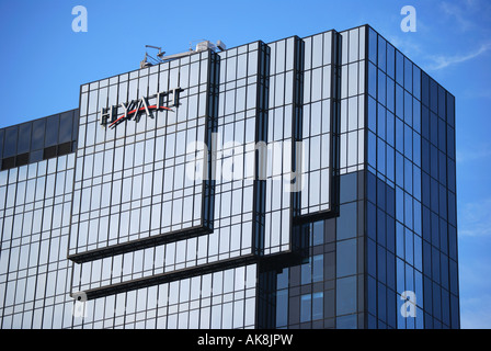 Hyatt Regency Hotel, Centenary Square, Birmingham, West Midlands, England, United Kingdom Banque D'Images