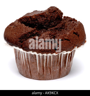 Muffin au chocolat Banque D'Images