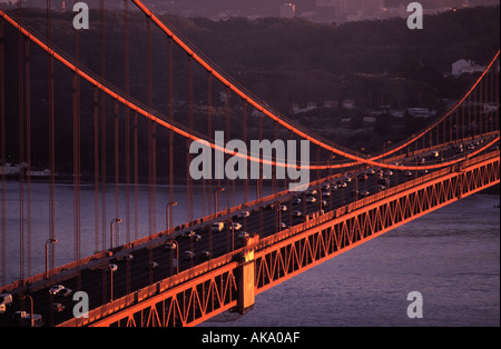 Golden Gate Bridge San Francisco California Banque D'Images