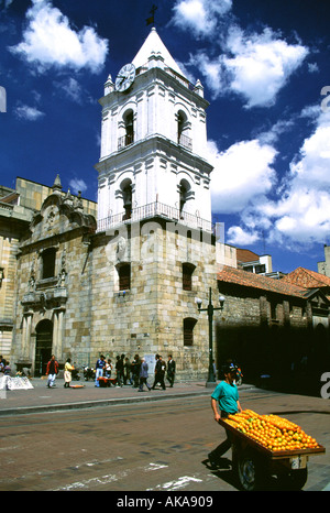 L'église de San Francisco (1556). Santa Fe de Bogotá. Colombie Banque D'Images