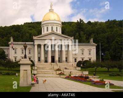 Washington Capitol building à Montpelier Banque D'Images