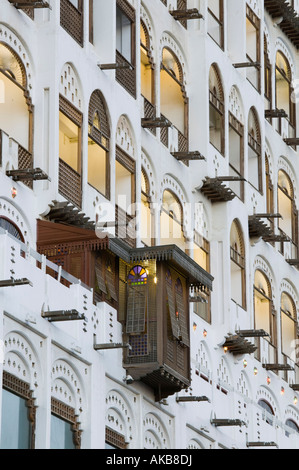 Le Koweït, Koweït, l'architecture traditionnelle de l'extérieur de l'hôtel Mystique Banque D'Images