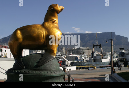 Afrique du Sud Capetown Waterfront Joint d'Or Banque D'Images