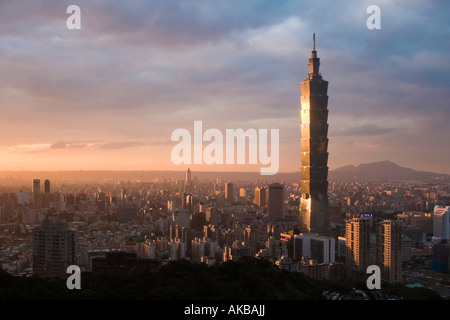 Taipei 101, Taipei, Taiwan Banque D'Images