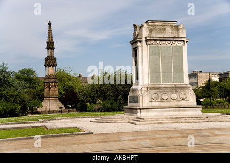 War Memorial à Hamilton Square, Birkenhead, Wirral, Angleterre Banque D'Images