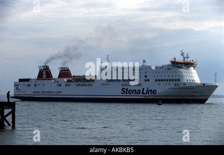 Crochet d'Hollande pour Harwich ferry Stena Line Harwich, Essex, Royaume-Uni. Banque D'Images