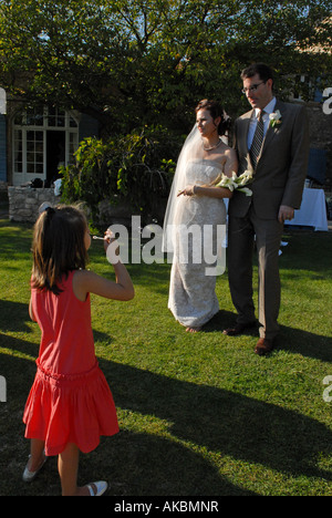 Mariée et le marié Banque D'Images