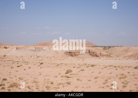 Le désert du Sahara, près de Ouarzazate, Maroc, Afrique du Nord. Banque D'Images