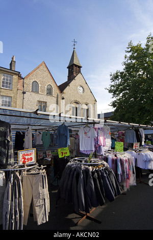 Moyes Hall donne sur le marché à Cornhill Bury St Edmunds Suffolk East Anglia UK Banque D'Images