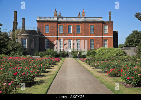 La Maison des Gardes du parc et jardin des roses à Greenwich Park Londres Banque D'Images