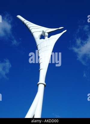 La sculpture rencontre Birchwood risley cheshire angleterre Banque D'Images