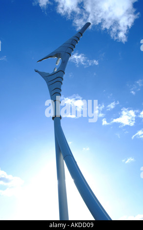 La sculpture rencontre Birchwood risley cheshire angleterre Banque D'Images