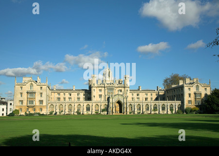 St John's College, à Cambridge. Banque D'Images