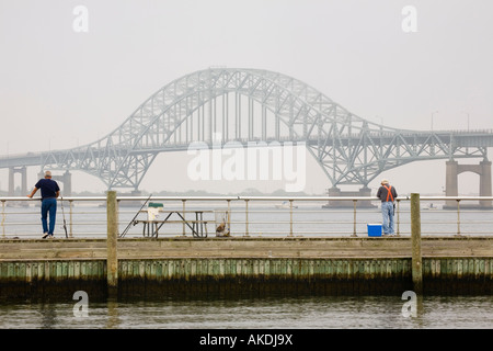 Robert Moses Causeway Long Island New York Banque D'Images