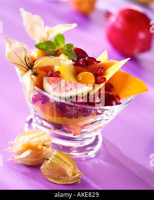 SALADE DE FRUITS Banque D'Images