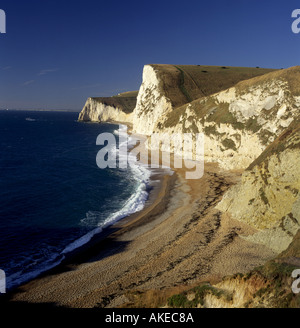 Site du patrimoine mondial de Littoral du Dorset England UK GPLM 1008 Banque D'Images