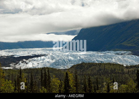 Mantanuska le long de l'autoroute Alaska Glacier Glenn AK U S United States Banque D'Images