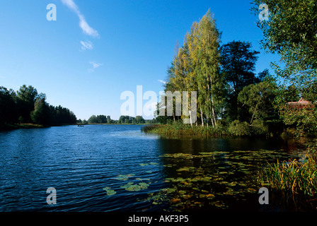 Lettland, Pace-See beim Dorf Rythme westlich von Dundaga bei Talsi, Banque D'Images