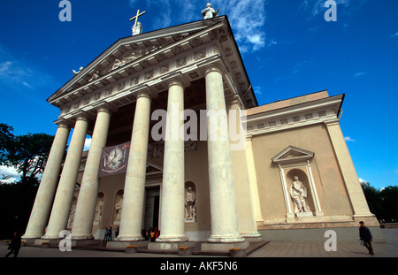 Osteuropa, Litauen, Vilnius, erzbischöfliche Kathedrale Banque D'Images