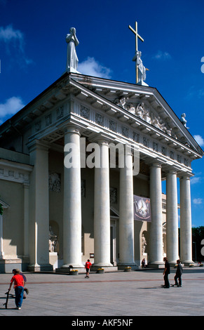 Osteuropa, Litauen, Vilnius, erzbischöfliche Kathedrale Banque D'Images