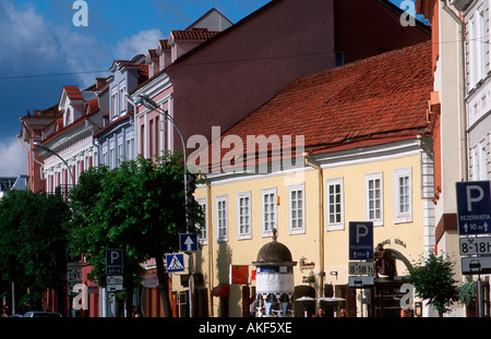 Osteuropa, Litauen, Vilnius, Altstadt, Rathausplatz Banque D'Images