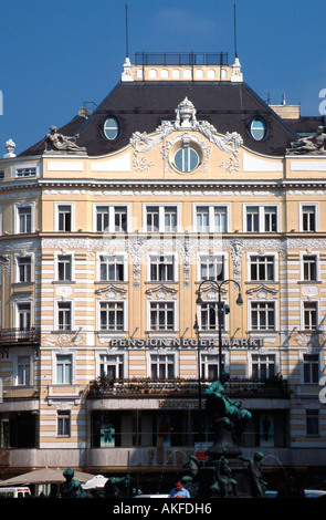 Wien, Österreich, Neuer Markt 1, Providentia-Brunnen Donner-Brunnen oder auch, (1737-39) von Georg Raphael Donner (1693-1741) Banque D'Images