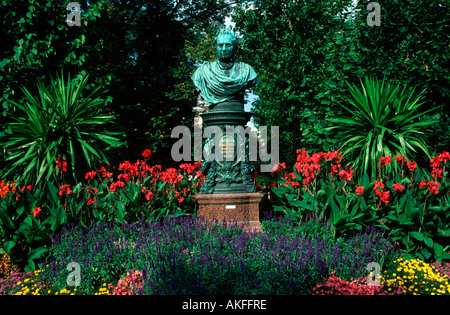 Wien 1, Stadtpark, Denkmal von Andreas Zelinka, von 1861 bis 1868 Bürgermeister von Wien. Banque D'Images